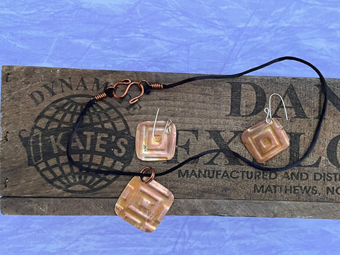 Large Square Copper Set